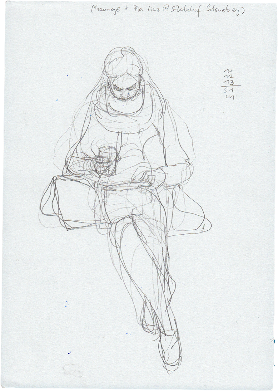 890x1253 Oona Leganovic Memory Sketches, 12.12.2013 - Memory Sketches