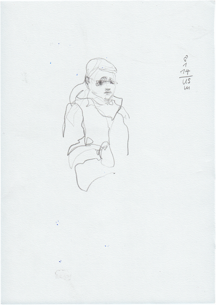 883x1248 Oona Leganovic Memory Sketches, 8.01.2014, U5 - Memory Sketches