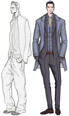 236x397 81 Best Men Fashion Sketching Images Drawing - Mens Fashion Sketches