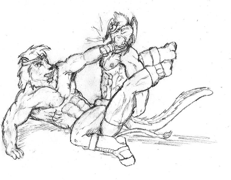 770x600 Sketch Battle 03] Punch! By Psymera - Mera Sketch