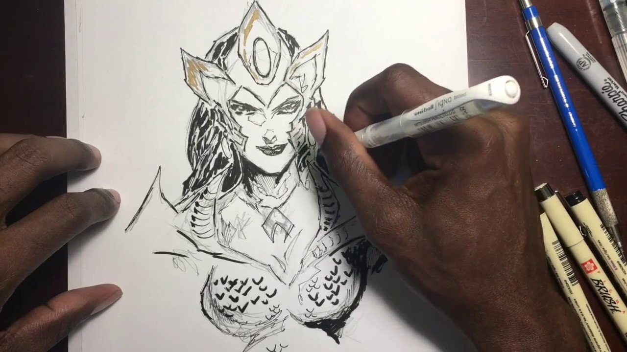 1280x720 Dc Mera Sketch - Mera Sketch