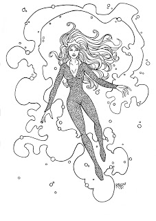 227x320 Drumfish Productions Sketch A Day 173 Mera - Mera Sketch