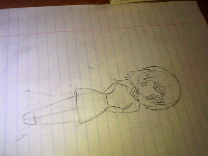 670x503 How To Draw Sailor Mercury 6 Steps (With Pictures) - Mercury Sketch