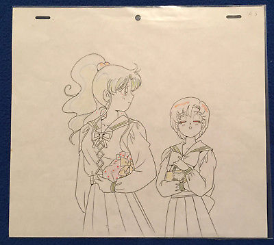 400x358 Sailor Moon - Mercury Sketch