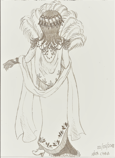 400x546 1920s Merlin Tumblr - Merlin Sketch