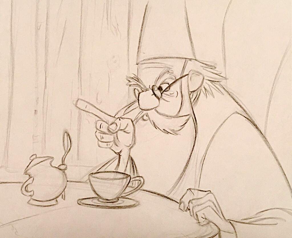 1024x835 Merlin Sketch Challenge W C4ptainj4cksp4rrow Disney Amino - Merlin Sketch