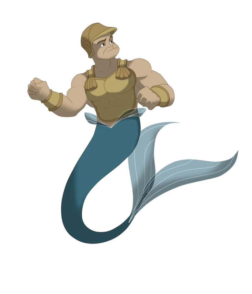 827x966 Collection Of Free Merman Drawing Green. Download On Ubisafe - Merman Sketch