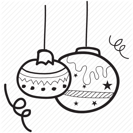 512x512 Christmas, Christmas Ball, Decoration, Eve, Gift, Merry, Xmas Icon - Merry Christmas Sketch