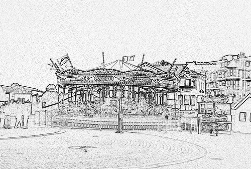 500x337 Merry Go Round - Merry Go Round Sketch
