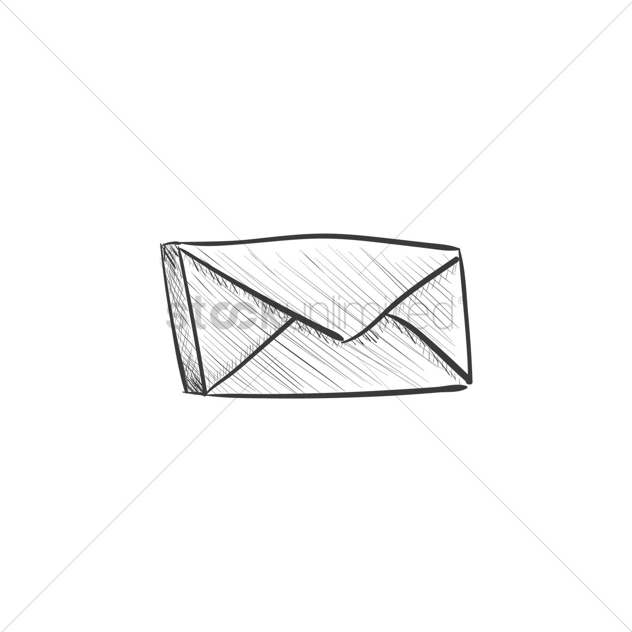 1300x1300 Message Icon Vector Image - Message Sketch
