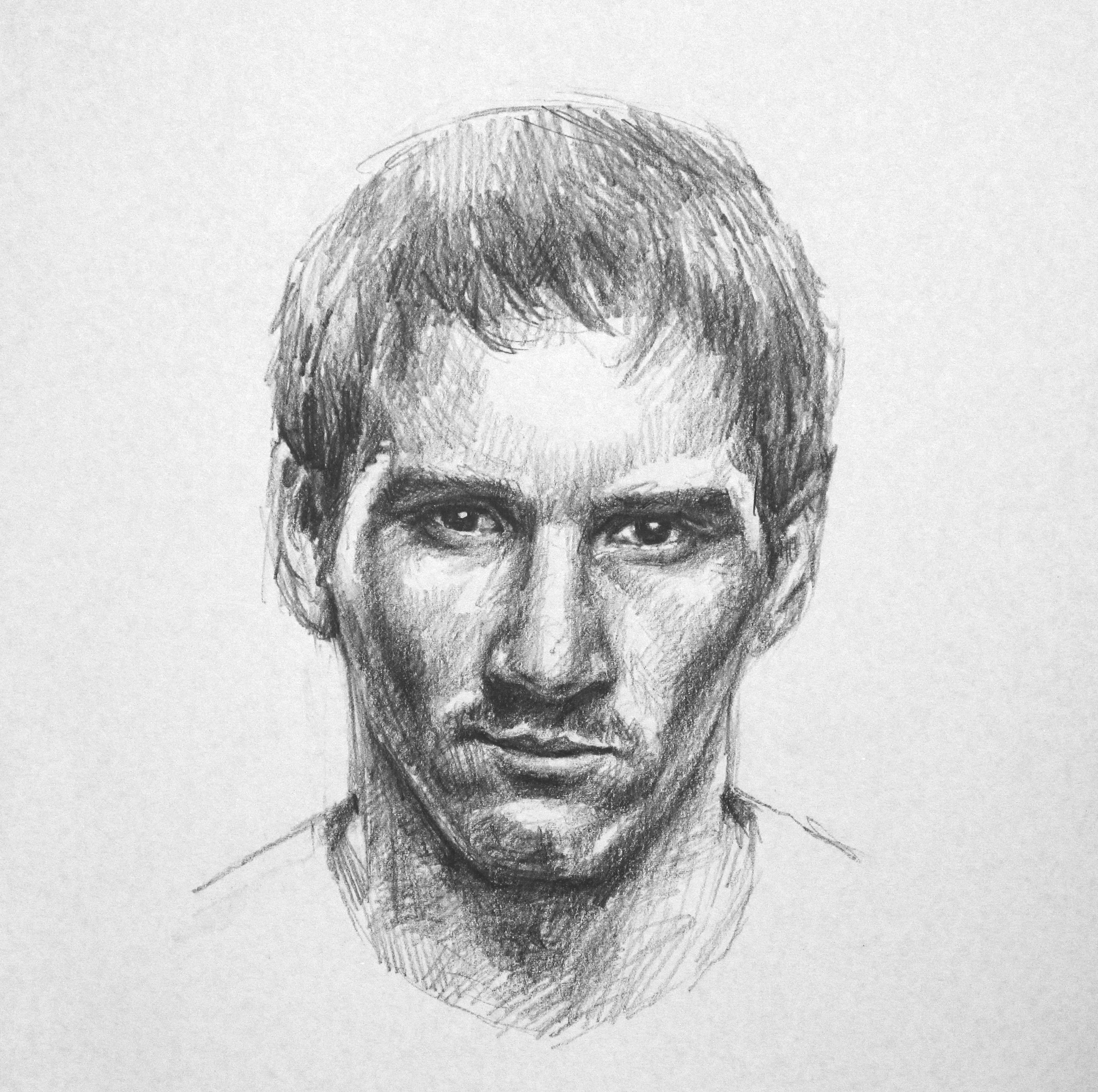 2604x2590 Drawings On Youtube Art Of Wei - Messi Sketch