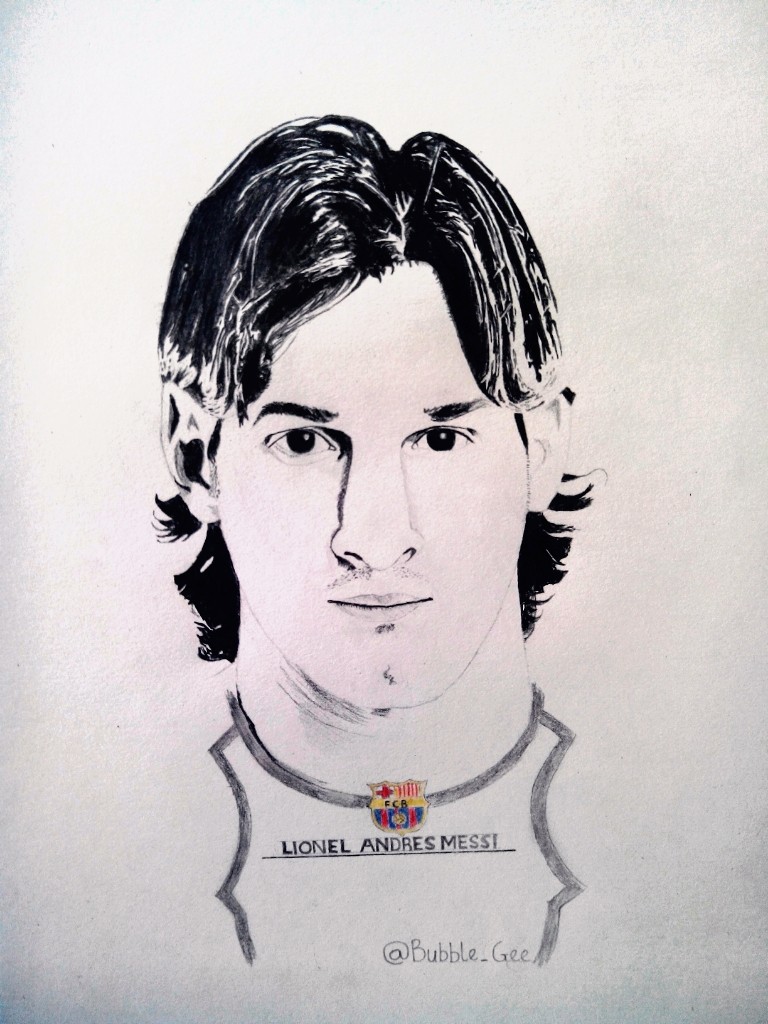 768x1024 Pencil Sketch Of Lionel Messi 54artistry - Messi Sketch Easy