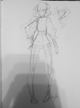 320x427 Just A Messy Sketch - Messy Sketch