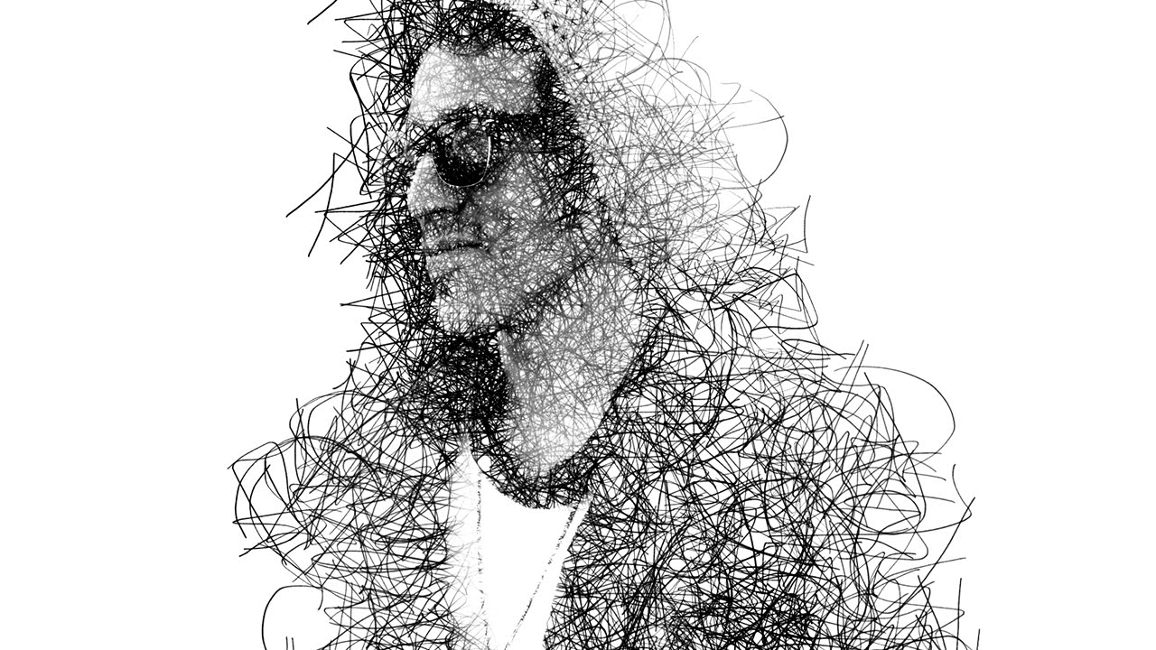 1280x720 Photoshop Tutorial Messy Pencil Sketch Effect - Messy Sketch