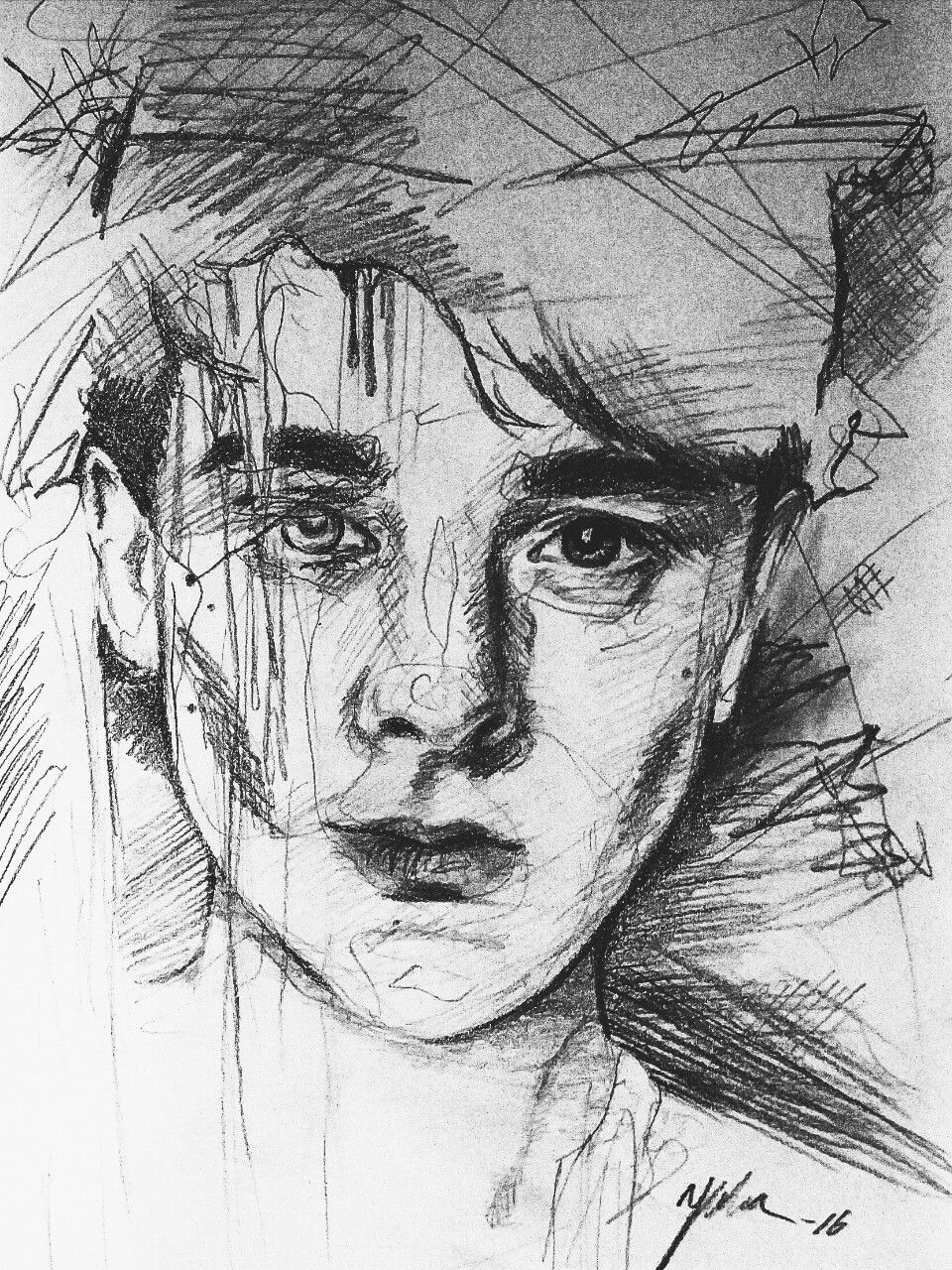 960x1280 Pin By J L On Drawing People Sketches, Drawing - Messy Sketch