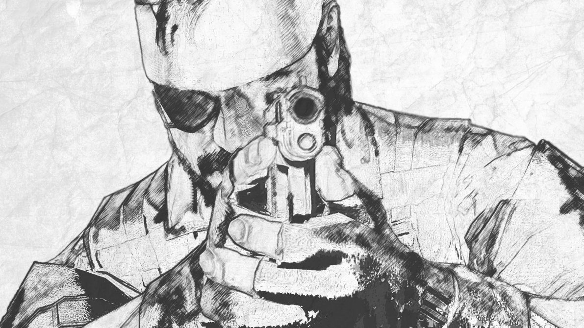 1191x670 Metal Gear Solid - Metal Gear Solid Sketch