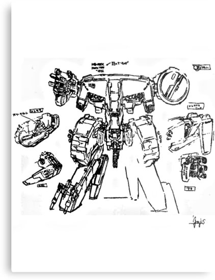 422x550 Metal Gear Solid - Metal Gear Solid Sketch