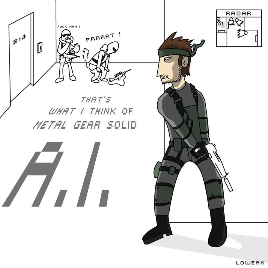 894x894 Metal Gear Solid Quick Sketch By Loweak - Metal Gear Solid Sketch