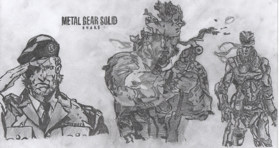 900x478 Metal Gear Solid Sketch - Metal Gear Solid Sketch
