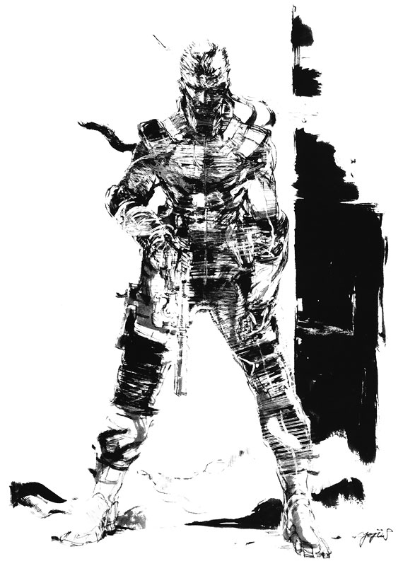 570x800 Image - Metal Gear Solid Sketch