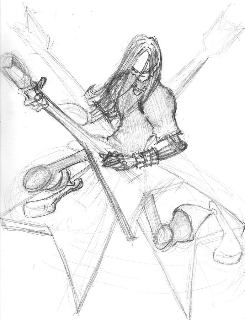 781x1023 Metal Sketch By Alufblufunk - Metal Sketch