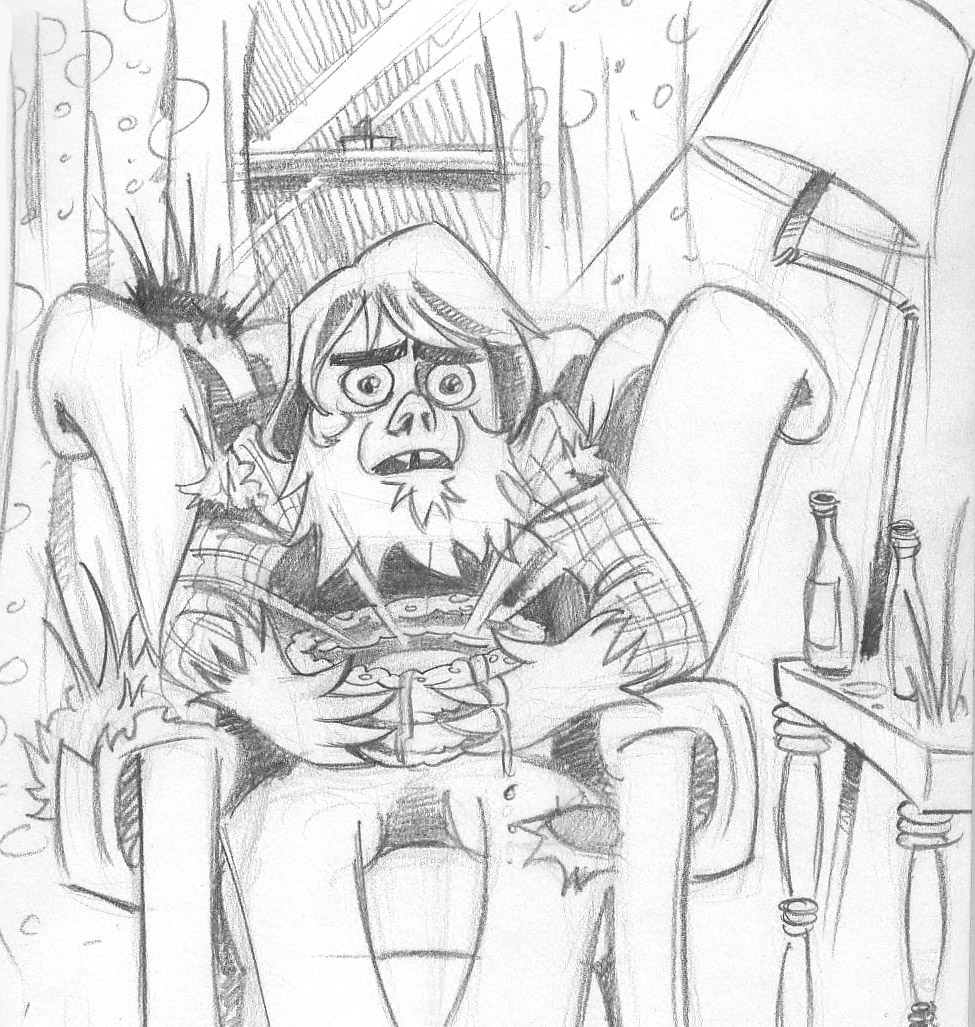 975x1027 Morning Sketch Meteor Shit! Jeremy R. Scott - Meteor Sketch