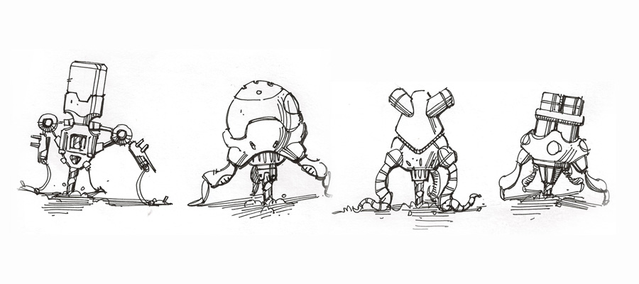 900x400 Personal Sketching - Meteor Sketch