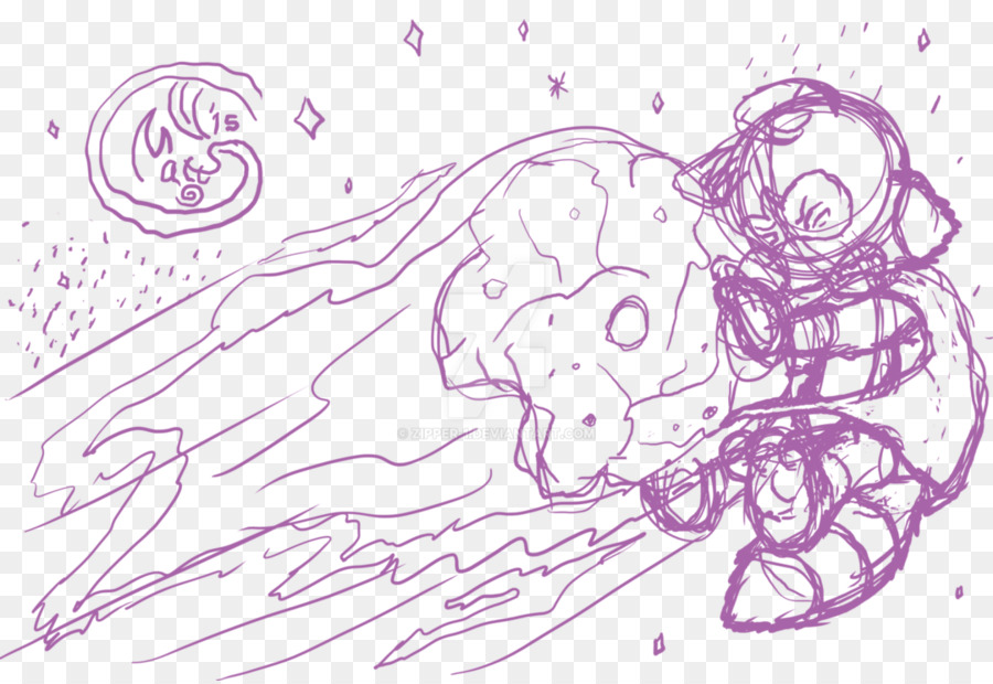 900x620 Drawing Visual Arts Sketch - Meteor Sketch