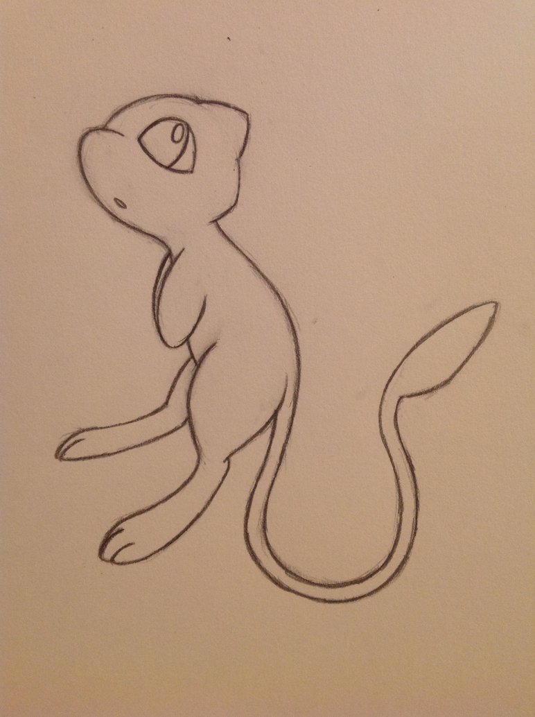 Mew Sketch At Explore Collection Of Mew Sketch