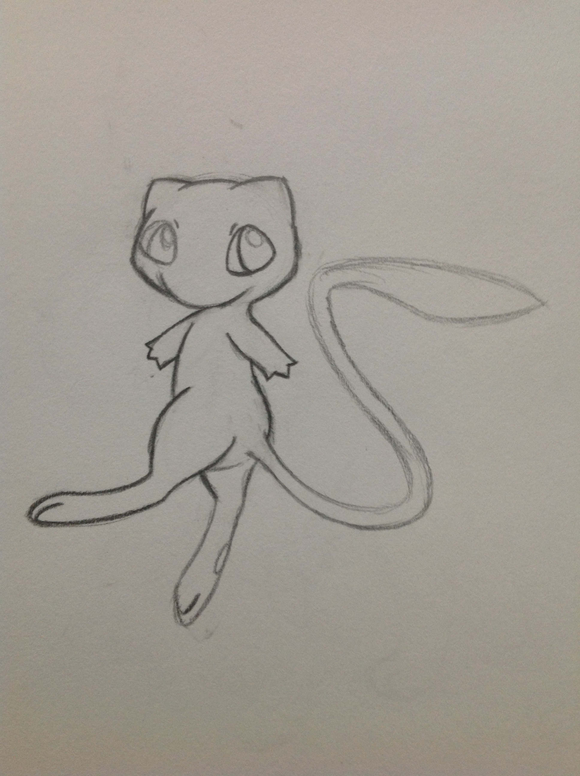 1936x2592 Mew Sketch - Mew Sketch