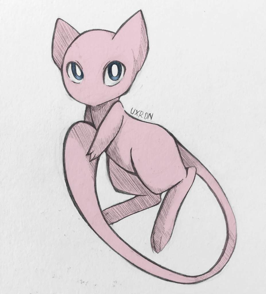 927x1024 Mew Sketch Amino - Mew Sketch
