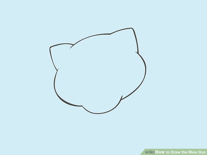 728x546 How To Draw The Mew Duo 8 Steps (With Pictures) - Mew Sketch