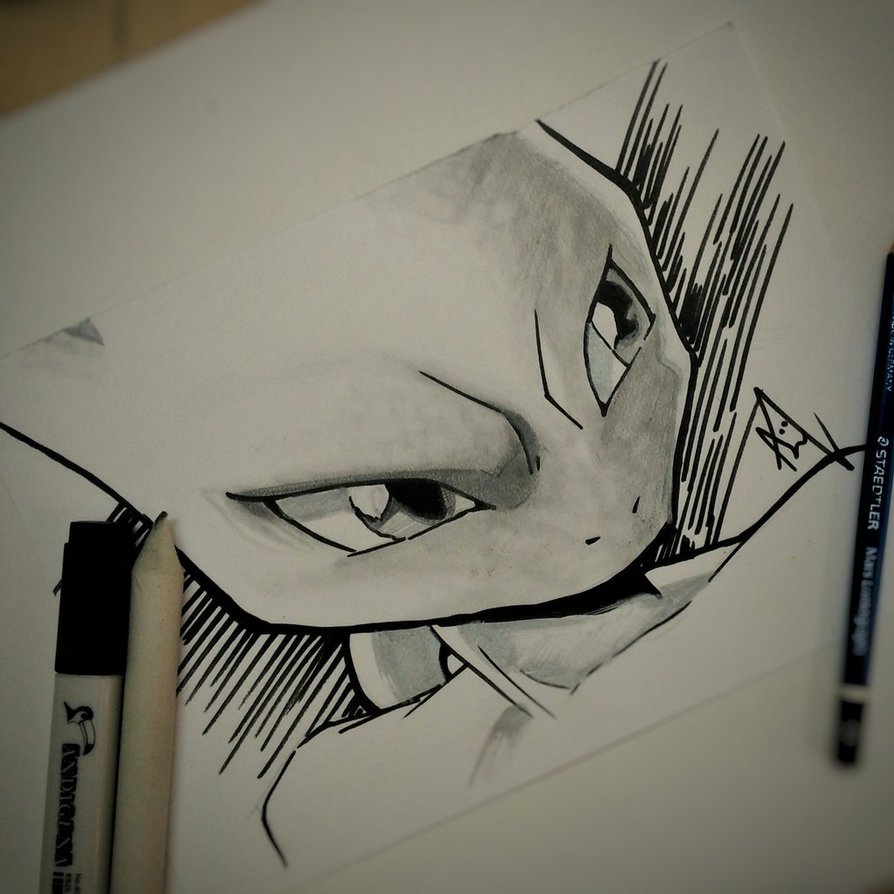 894x894 Mewtwo - Mewtwo Sketch
