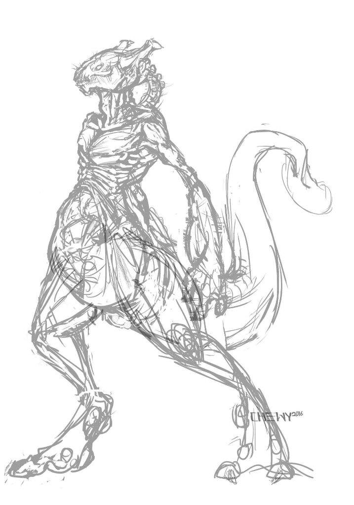 717x1024 Mewtwo Sketch Amino - Mewtwo Sketch