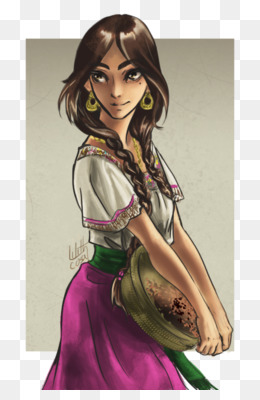 260x400 Mexico Fan Art Hetalia - Mexican Girl Sketch