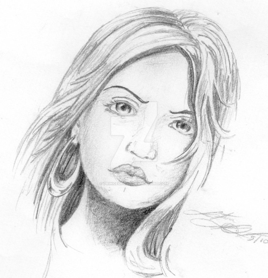 877x911 Random Mexican Girl By Princeghost - Mexican Girl Sketch