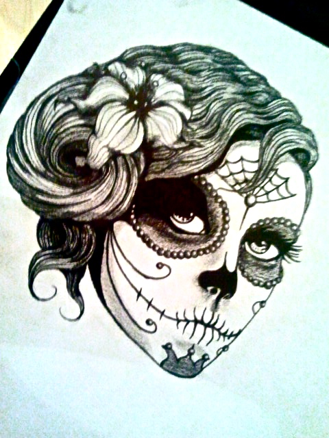 480x640 Mexican Girl By Silk86 - Mexican Girl Sketch