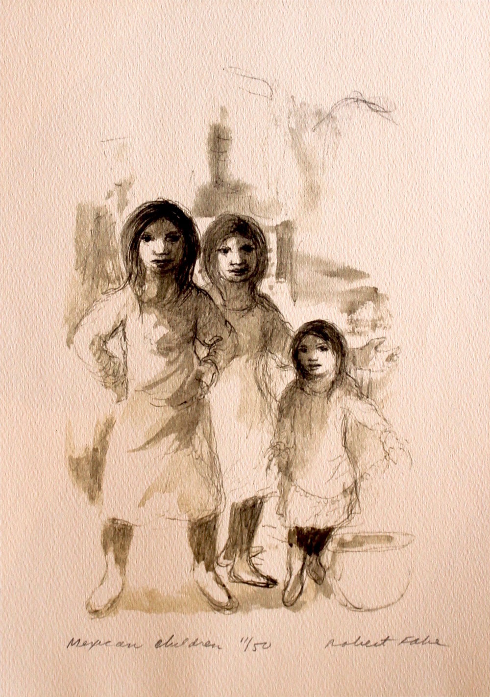 1000x1421 Robert Fabe Mary Ran Gallery - Mexican Sketches