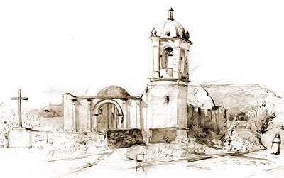 400x251 The Grand Tour Pencil Sketches - Mexican Sketches