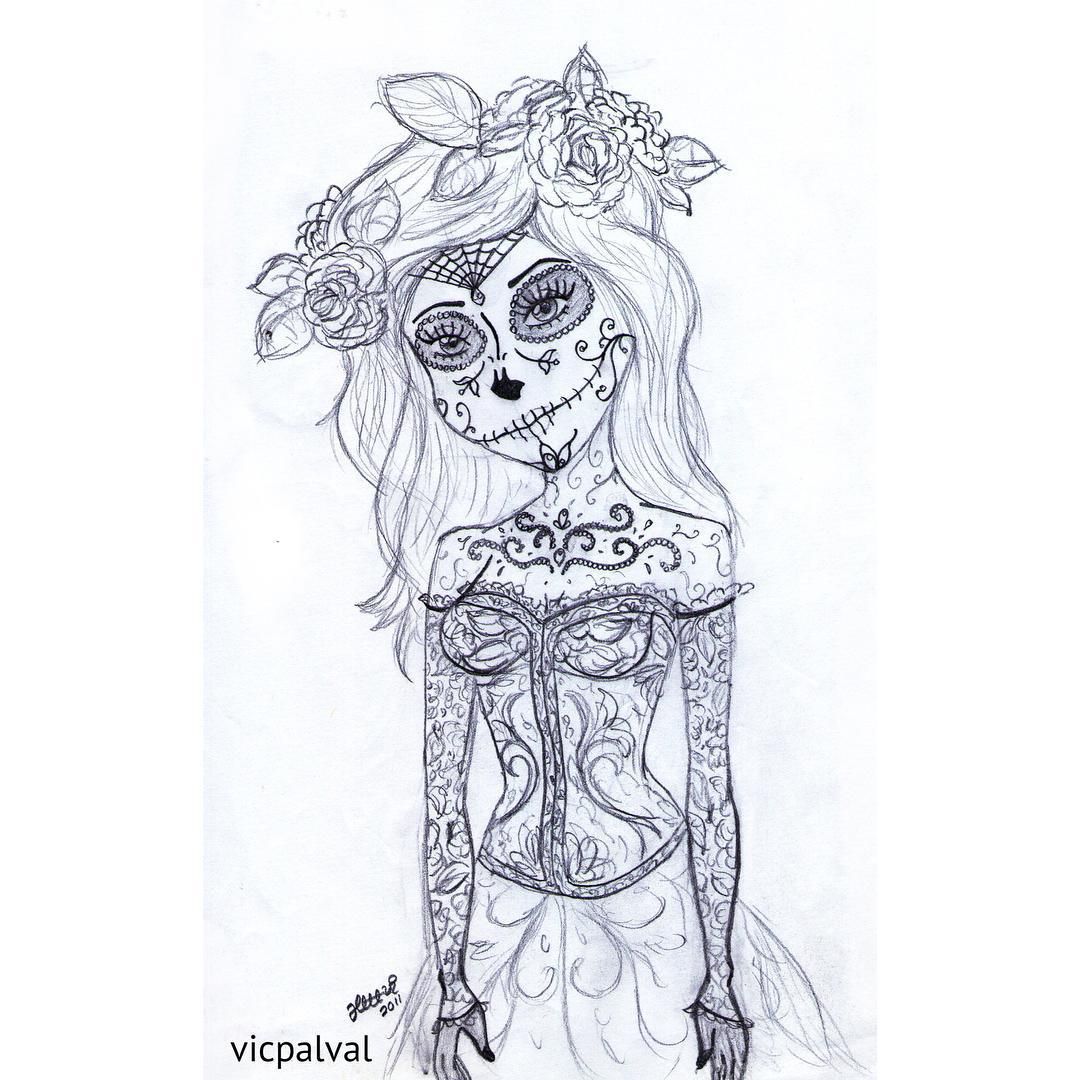 1080x1080 Catrina - Mexican Sketches