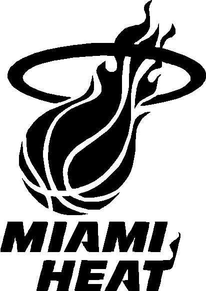 412x583 Miami Heat Logo - Miami Heat Logo Sketch