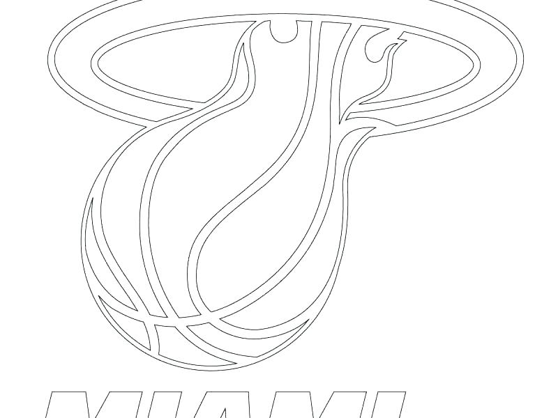 Miami Heat Logo Sketch at PaintingValley.com | Explore collection of ...