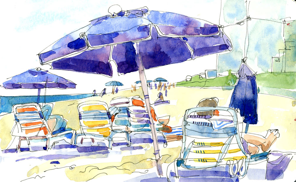 1000x616 Miami Beach Amp New Years Wishes The Sketchbook - Miami Sketch