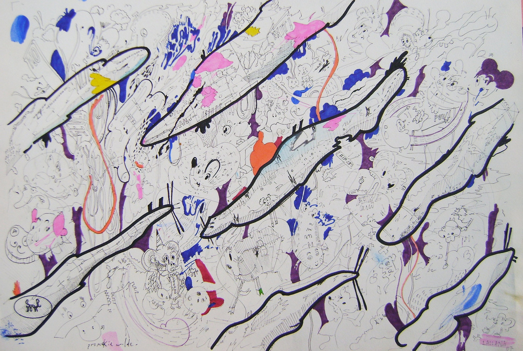 1024x687 Sketch For Miami. Inks And Markers On Paper. 15cm X 20cm. - Miami Sketch