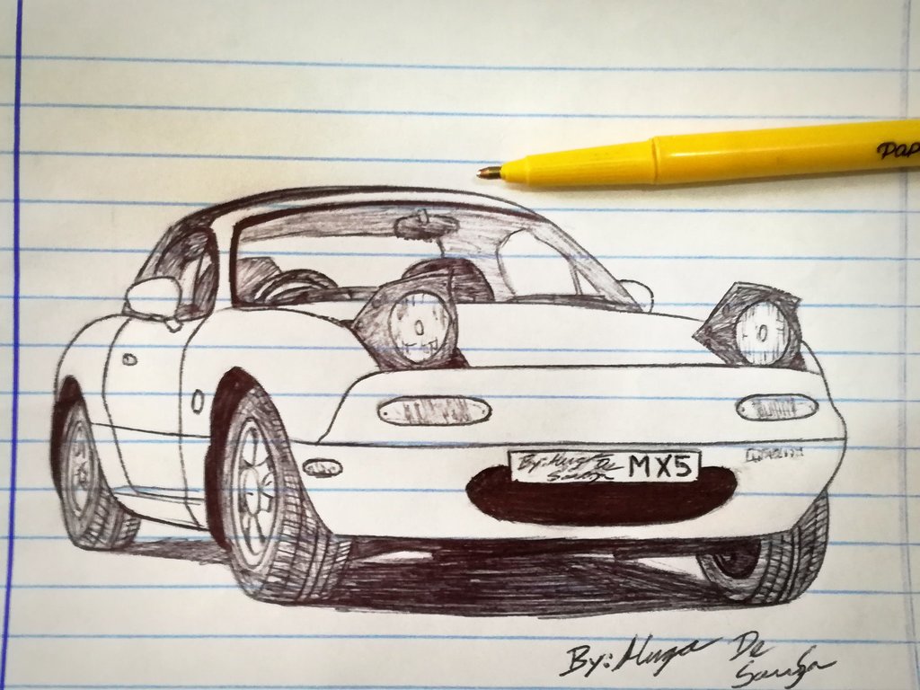 Miata Sketch At Paintingvalley.com 