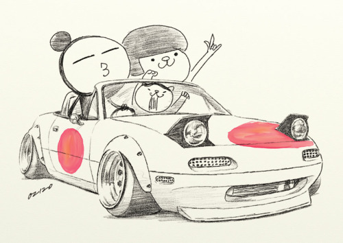 500x354 Miata Drawing Tumblr - Miata Sketch