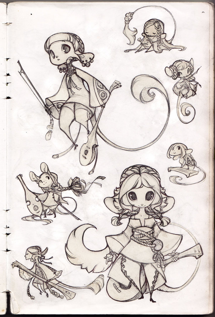 736x1085 Mice Sketches By Sambees - Mice Sketch