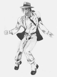 Michael Jackson Dancing Sketch
