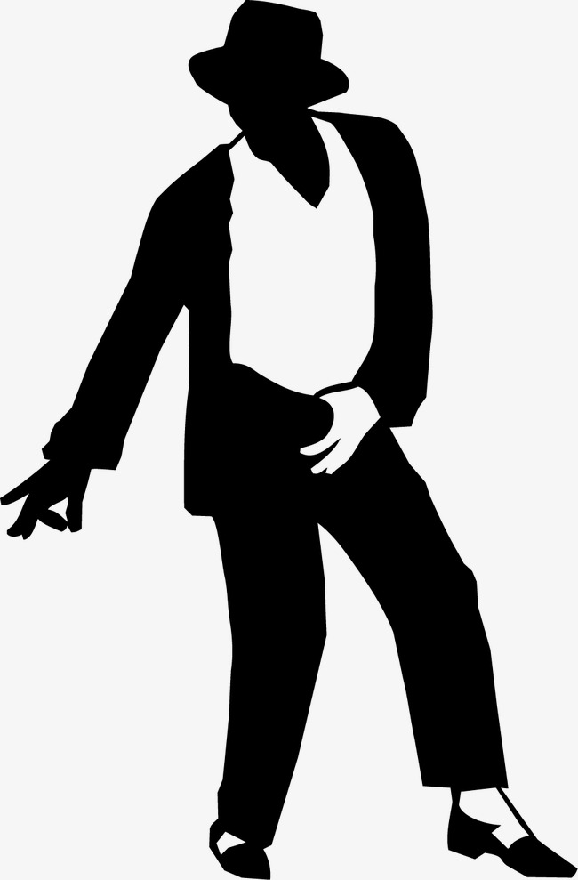 650x989 Michael Jackson Dancing Silhouette Material, Popular Dance, King - Michael Jackson Dancing Sketch