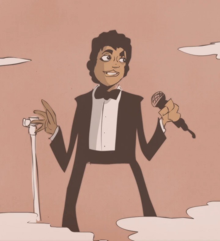 720x790 Michael Jackson Rare Interview On His Songs, God And Dancing - Michael Jackson Dancing Sketch